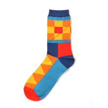 Load image into Gallery viewer, Abstract Geometry Pattern Men Socks - 9 Color Available