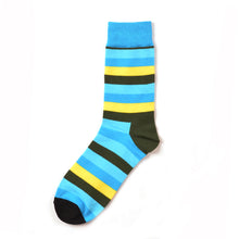 Load image into Gallery viewer, Colorful Striped Men Socks - 9 Color Available
