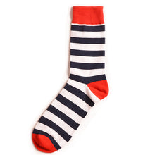 Load image into Gallery viewer, Colorful Striped Men Socks - 9 Color Available
