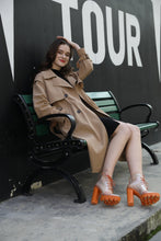 Load image into Gallery viewer, Lace Up Transparent Ankle Boots