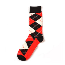 Load image into Gallery viewer, Classic Argyle Men Socks - 6 Color Available