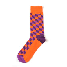 Load image into Gallery viewer, Colorful Stairs Pattern Men Socks - 9 Color Available