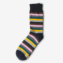 Load image into Gallery viewer, Galahad's Loyalty Stripe Sock