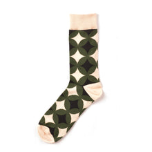 Load image into Gallery viewer, Abstract Geometry Pattern Men Socks - 9 Color Available
