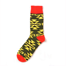 Load image into Gallery viewer, Abstract Geometry Pattern Men Socks - 9 Color Available