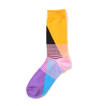 Load image into Gallery viewer, Multicolor Striped Men Socks - 2 Color Available