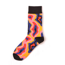 Load image into Gallery viewer, Multicolor Cell Pattern Men Socks - 2 Color Available