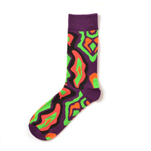 Load image into Gallery viewer, Multicolor Cell Pattern Men Socks - 2 Color Available