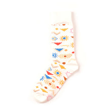 Load image into Gallery viewer, Geometric Pattern Men Socks - 2 Color Available