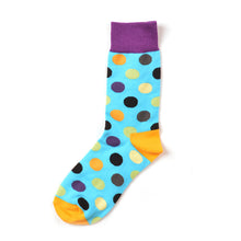 Load image into Gallery viewer, Colorful Dots Men Socks - 6 Color Available