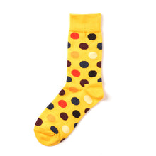 Load image into Gallery viewer, Colorful Dots Men Socks - 6 Color Available