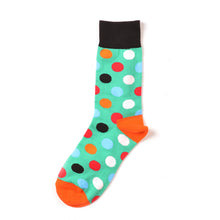 Load image into Gallery viewer, Colorful Dots Men Socks - 6 Color Available