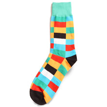 Load image into Gallery viewer, Multicolor Plaid Men Socks - 2 Color Available