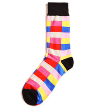 Load image into Gallery viewer, Multicolor Plaid Men Socks - 2 Color Available