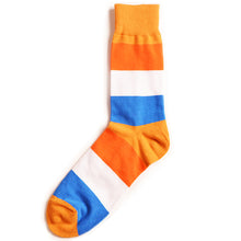 Load image into Gallery viewer, Wide Striped Men Socks - 2 Color Available