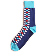Load image into Gallery viewer, Checkered Men Socks - 4 Color Available