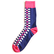 Load image into Gallery viewer, Checkered Men Socks - 4 Color Available