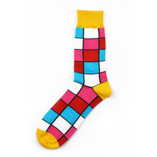 Load image into Gallery viewer, Windowpane Men Socks - 3 Color Available