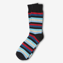 Load image into Gallery viewer, Galahad's Loyalty Stripe Sock