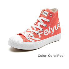 Load image into Gallery viewer, Vintage High-top Letter Canvas Sneaker