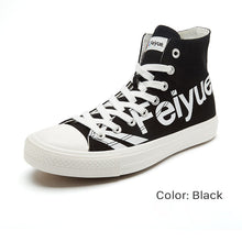 Load image into Gallery viewer, Vintage High-top Letter Canvas Sneaker
