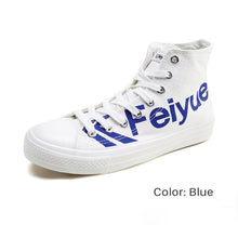 Load image into Gallery viewer, Vintage High-top Letter Canvas Sneaker