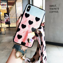 Load image into Gallery viewer, Heart and Dot iPhone Case - 2 Style Available