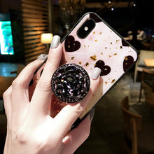 Load image into Gallery viewer, Heart Shaped iPhone Case with Stand Holder