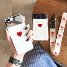 Load image into Gallery viewer, Heart Shaped iPhone Case