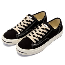 Load image into Gallery viewer, Low-top Canvas Sneaker - White/Black/Red