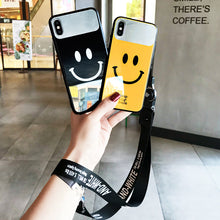 Load image into Gallery viewer, Smile Face iPhone Case - 2 Color Available