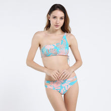 Load image into Gallery viewer, Women High Cut One Shoulder Swimsuits Bikini Set