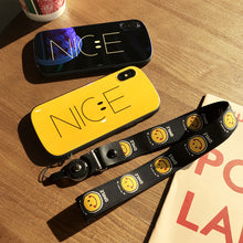 Load image into Gallery viewer, Nice with Smile Face Silicone Case - 2 Colors Available