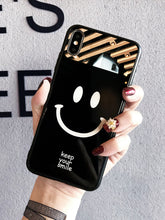 Load image into Gallery viewer, Smile Face iPhone Case - 2 Color Available