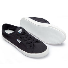 Load image into Gallery viewer, Low-top Canvas Sneaker - White/Black