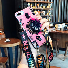 Load image into Gallery viewer, Vintage Camera iPhone Case with Stand Holder