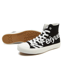 Load image into Gallery viewer, Vintage High-top Letter Canvas Sneaker