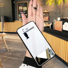 Load image into Gallery viewer, Black Cat iPhone Case - 2 Styles Available