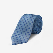 Load image into Gallery viewer, Christopher Denim Skinny Tie - 100% Silk