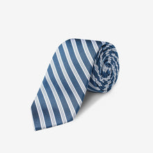 Load image into Gallery viewer, Hipster Denim Skinny Tie - 100% Silk