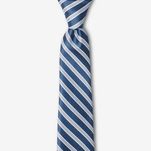 Load image into Gallery viewer, Hipster Denim Skinny Tie - 100% Silk