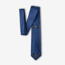 Load image into Gallery viewer, Ryan Denim Solid Skinny Tie - 100% Silk