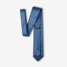 Load image into Gallery viewer, Ryan Denim Solid Skinny Tie - 100% Silk