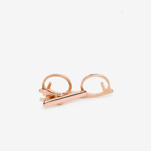 Load image into Gallery viewer, Fashion Optical Metal Tie Bar