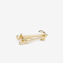 Load image into Gallery viewer, Golden Anchor Metal Tie Bar