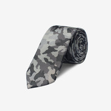 Load image into Gallery viewer, Royal Army Novelty Skinny Tie - 100% Silk